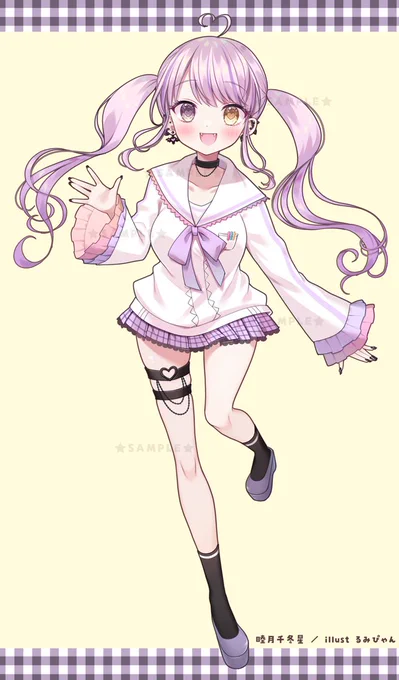 お知らせ Vライバーの睦月千冬星ちゃん()のIRIAM用立ち絵&アイコンを制作させていただきました  デザインは千冬星ちゃんご本人! 地雷ギャルロリっ子ちゃんです 現在準備中のがあるので今後お楽しみに #睦月千冬星 #みてみてちぃちゃん