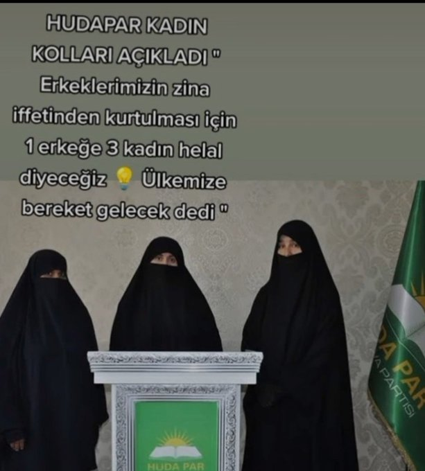Uzaktan_Gelen__'s tweet photo. Erkekler bir yana dursun, kadınlar neden şeriat
ister? 

Mirasta ve şahitlikte yarım olmak, kocasının üzerine kuma getirmesini mi, yahut köle pazarında cariye olmak mı istiyorlar? 

Sahi ne istiyorlar, neden laik hukuka düşmanlık
ediyorlar? https://t.co/4Kdx7E8UoW