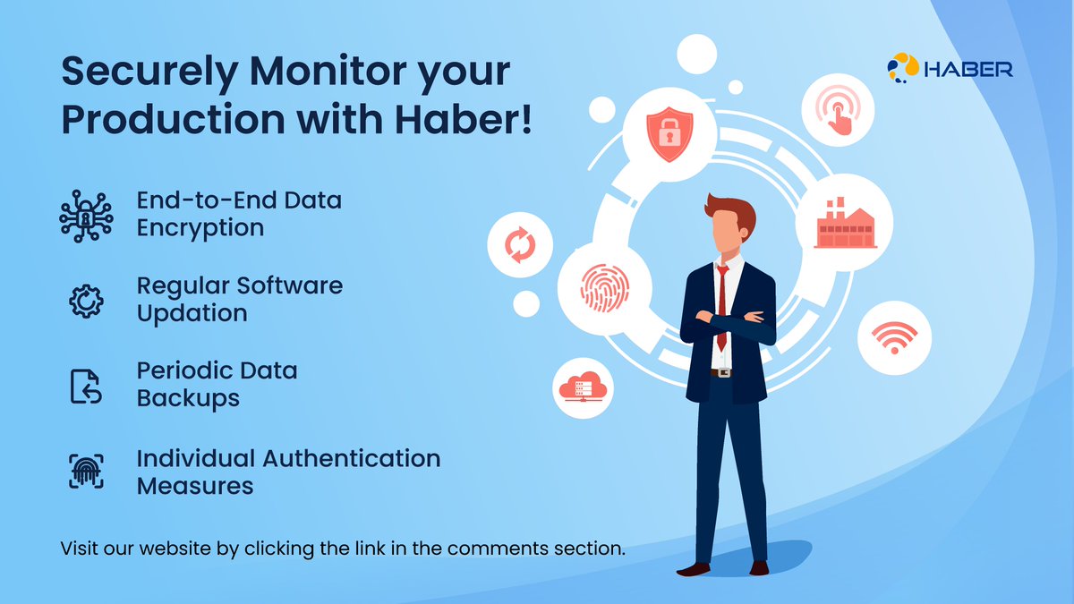 HABER_TECH's tweet photo. #haber #automation #ProcessAI #eLIXA #DataSecurity #AIinManufacturing https://t.co/5OVceqCag6