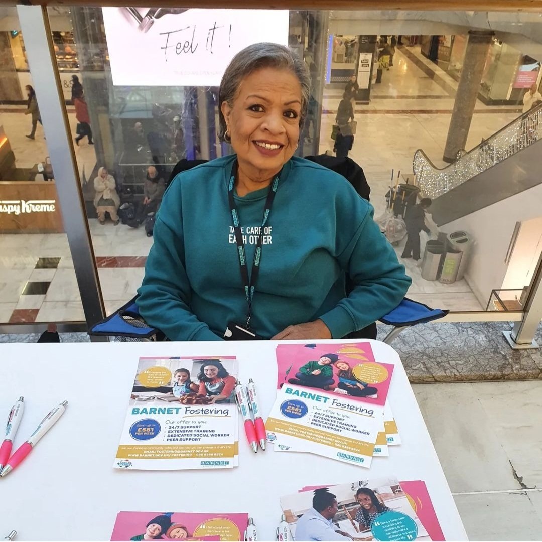 Foster Care Fortnight 2023 ❤️ 🏡 

As part of our FCF2023, community engaged outreach, we're at Brent Cross this Thursday 18 May 10am- 6pm, talking to Barnet residents & about fostering.

We welcome you to pop by for a chat to learn more 🤝🏼💛