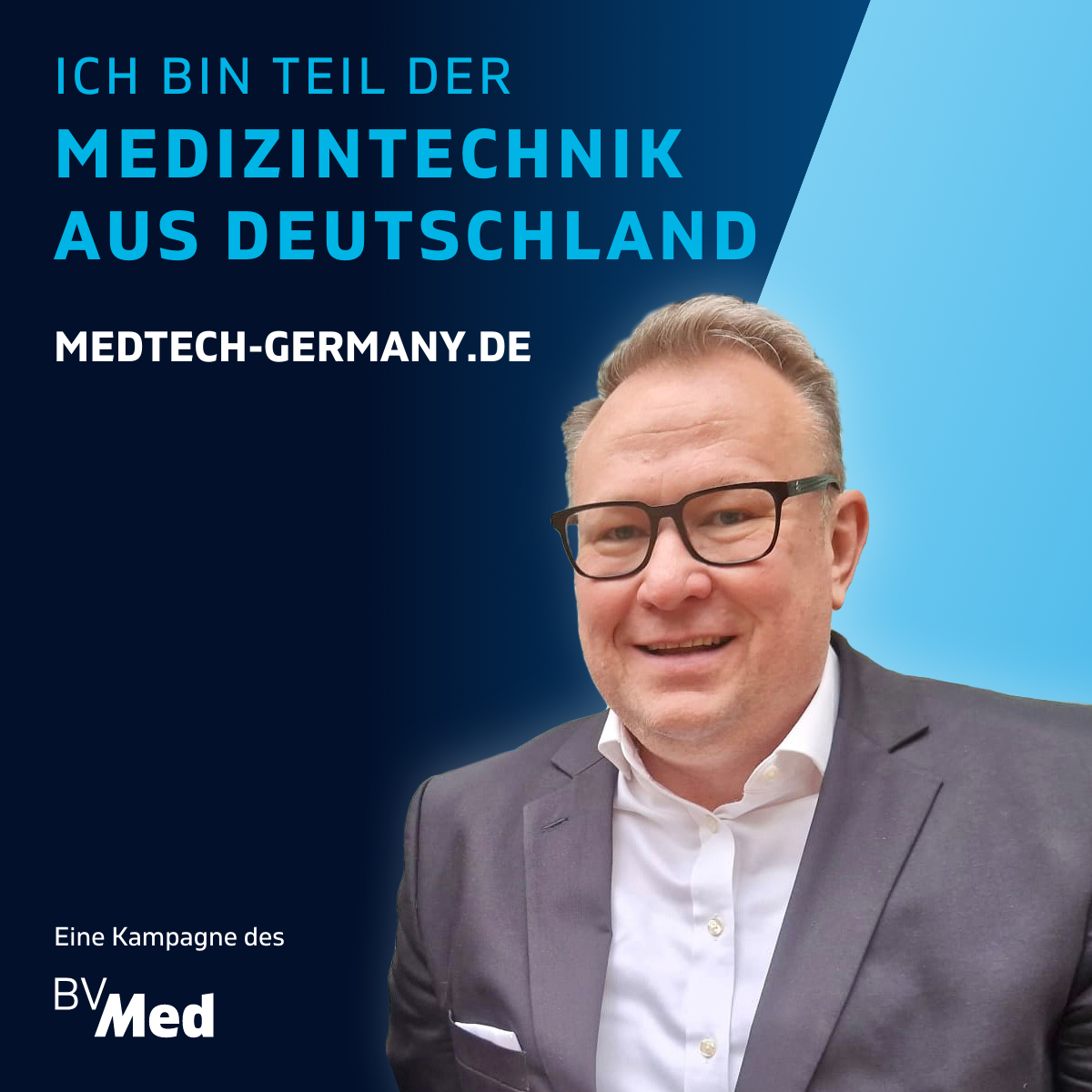 MarcDMichel's tweet photo. Seit 26 Jahren bin ich Teil der Medizintechnik aus Deutschland. Die @PETERBREHM_GmbH ist ein relevanter Teil dieser facettenreichen, #KMU-dominierten Branche. Wir sind überzeugter Unterstützer der neuen Branchenkampagne des @BVMed. Gesundheit hat Zukunft!
#MedTechGermany https://t.co/c54YNnFxGe