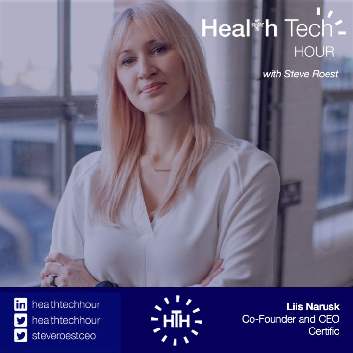 📢 Be sure to tune in to ukhealthradio.com today at 1pm UK time for an interview with our CEO @liisnarusk who will be talking to @pocdoc @steveroestceo about what's going on in #healthtech and what it's like to run a health tech company. Don't miss out!