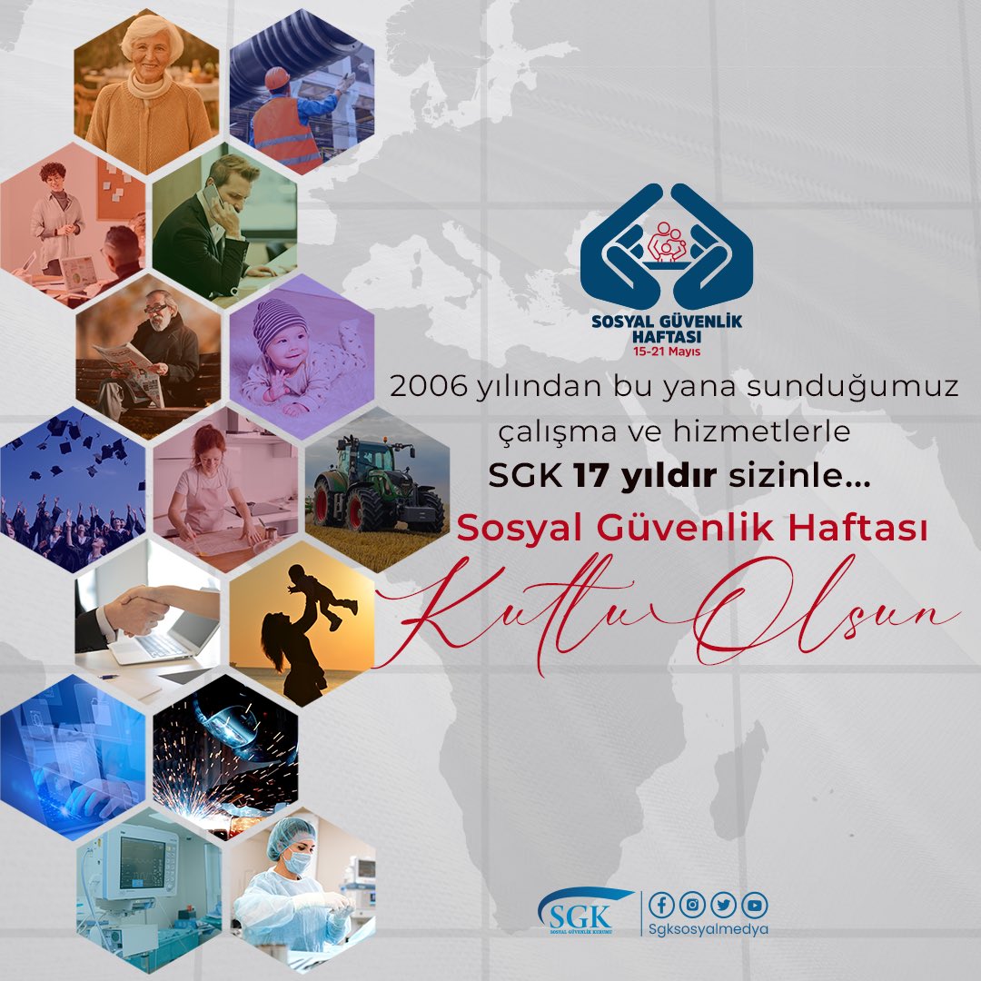 SGK Personeli Sosyal Güvenlik Haftasında mutsuz!
Emeğimizin karşılığını
▶️Sosyal Güvenlik Hizmetleri sınıfı 
▶️2.500 TL yemek ücreti
▶️10.000 TL giyim yardımı
▶️10.000 TL bayram ikramiyesi
▶️Mülakatsız Görevde Yükselme
▶️Sosyal Güvenlik Uzmanlığı 
▶️Adil Mesai Ücreti
istiyoruz!