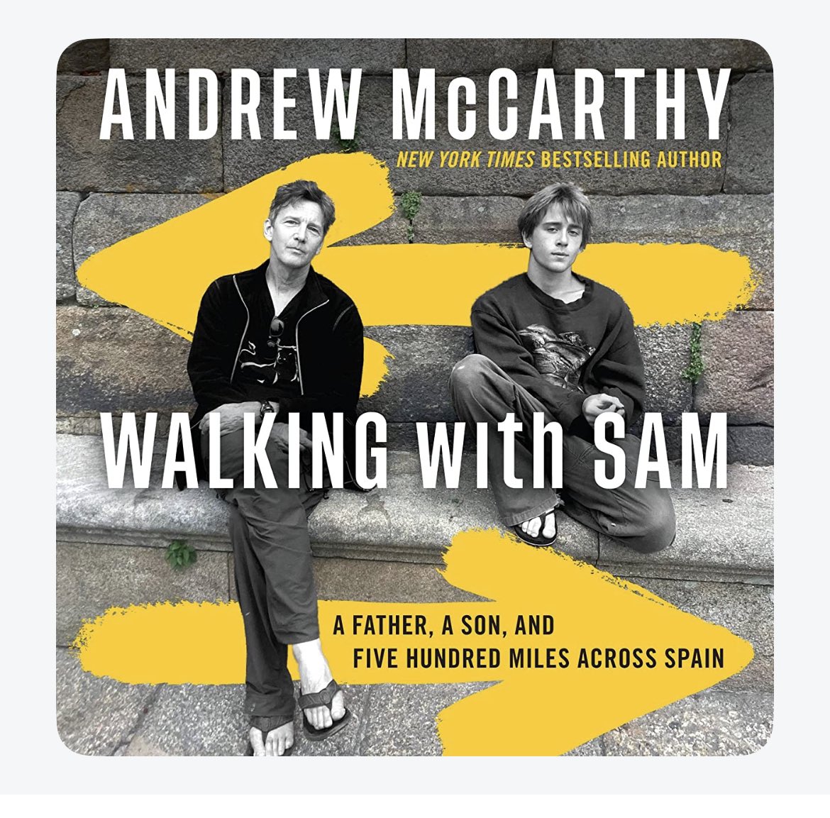 Best book I’ve read in awhile. So beautifully written. Walking With Sam by @AndrewTMcCarthy (I listened to it on Audible and it was read by both Andrew and Sam McCarthy.)