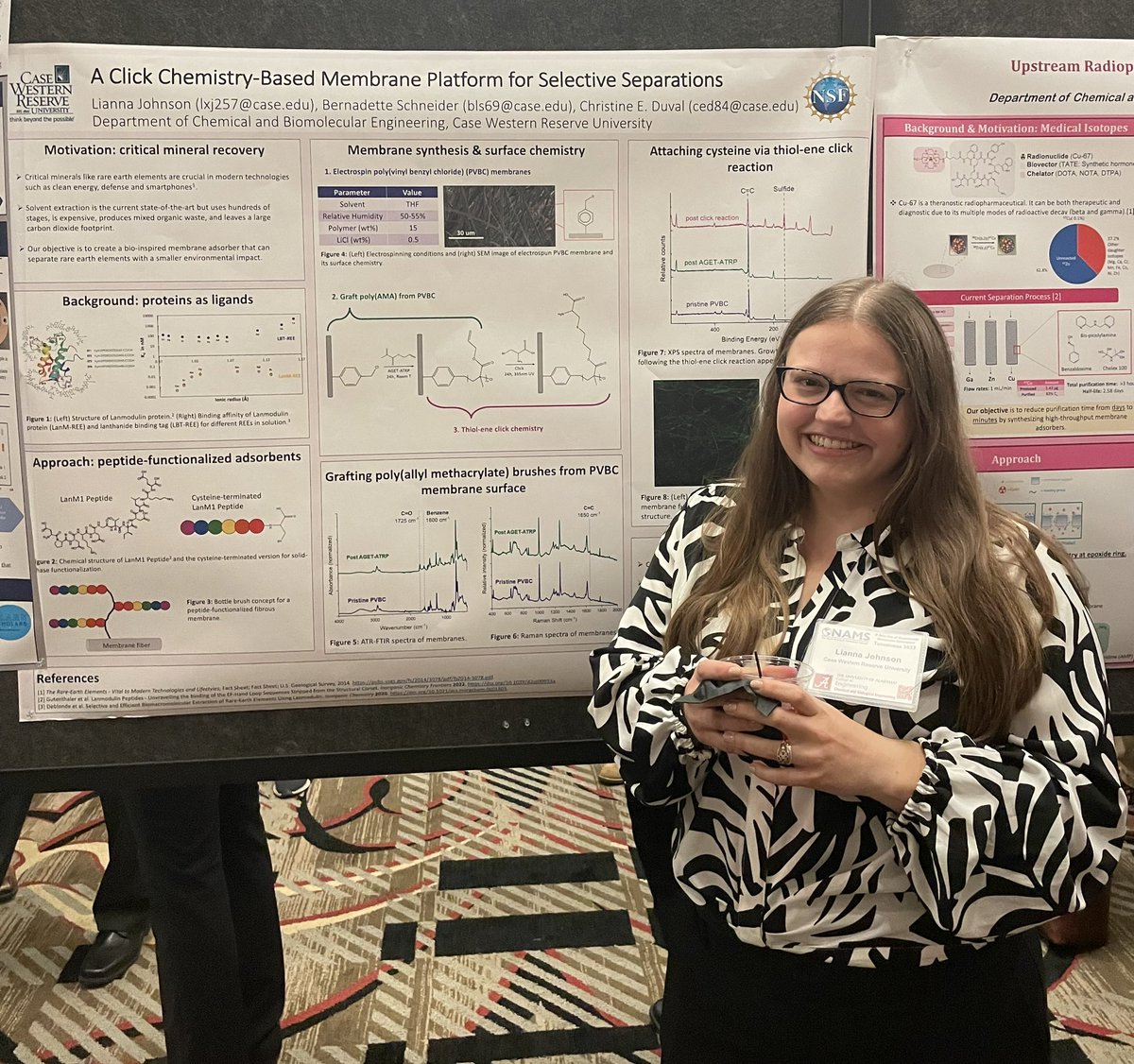 Duval_Lab's tweet photo. Maura and Lianna presented their PhD research at the #NAMS2023 poster session tonight! First time for Lianna and last time for Maura. Both continued the pink poster tradition 🌸 🤩 https://t.co/DuCoYPHNvV