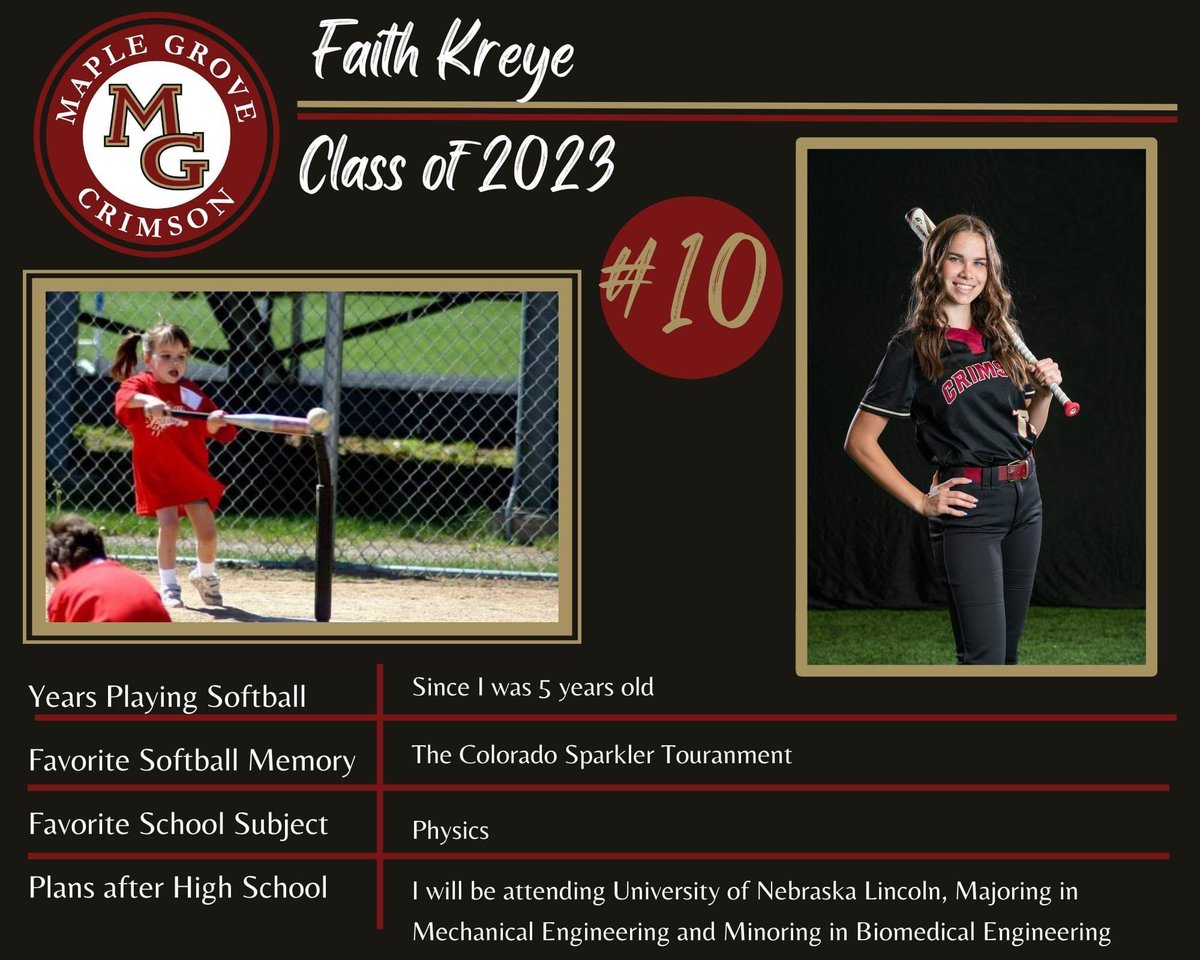 CoachKoltes's tweet photo. 🍁🍁🍁🍁GAME DAY🍁🍁🍁🍁

🎓🎓🎓SENIOR DAY🎓🎓🎓

🥎🥎@omgaa Day🥎🥎

The Crimson take on @oshfastpitch at 5:00
At Crimson Field! We will recognize Seniors @KreyeFaith &amp; @maddieqw23 with our #FutureCrimson &amp; #FutureOrioles  
JV 4:30
B 4:30
9A 4:30
All at MGSH @MGActivities https://t.co/0E6GxcBDqf