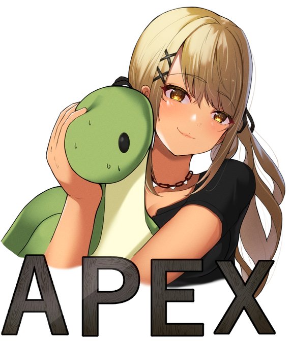 #イラスト #ApexLegends #神成った   ねっぴ～^^ きゅぴ～^^