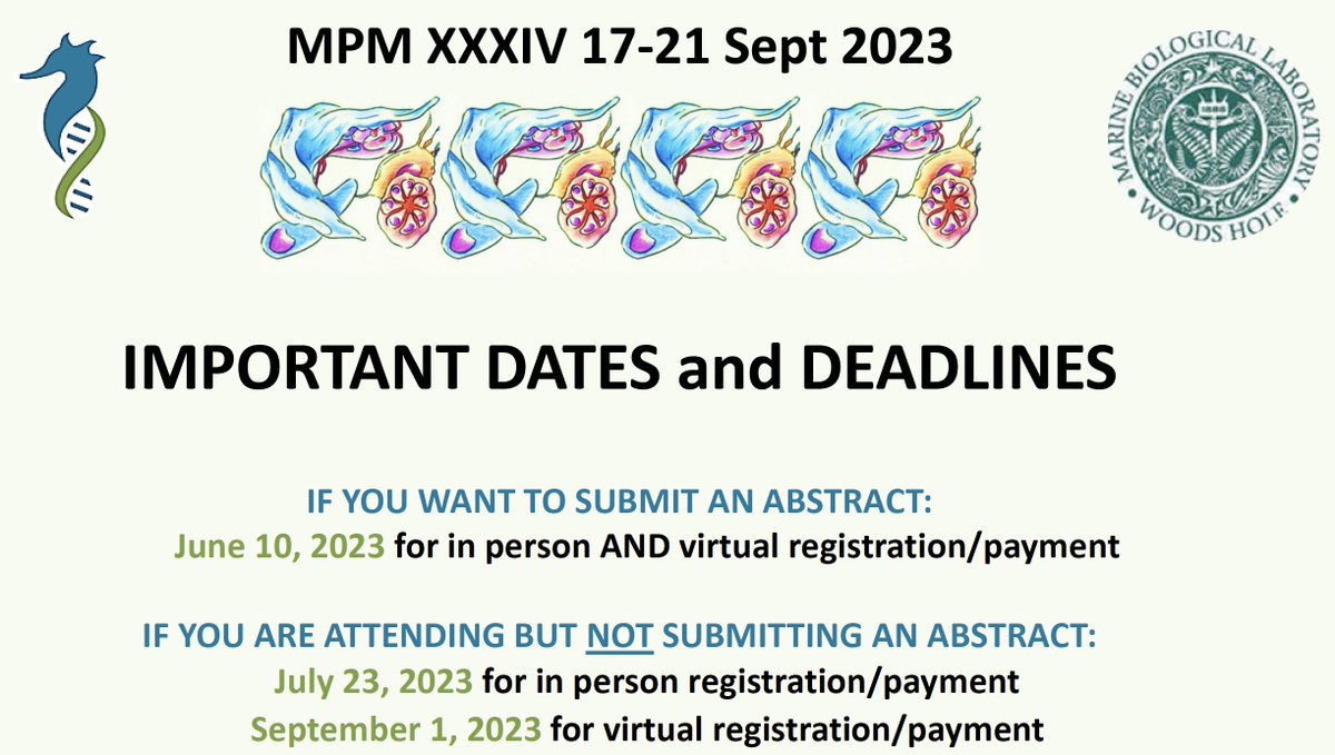 parasitesrule (@parasitesrule) on Twitter photo Registration & abstract submission is now open for the 34th Molecular Parasitology Meeting #MPM2023 <a href="/LlinasLab/">Manuel Llinas</a> <a href="/Lebrun43782700/">Lebrun</a> <a href="/LiBibo2022/">Bibo Li</a> <a href="/omartheharb/">Omar Harb 🍉</a> <a href="/Deepali_Ravel/">Deepali Ravel</a>
👉🏼1: Register & get confirmation code
👉🏼2: Submit abstract -confirmation code required
🔗parasitesrule.com/mpm-xxxiv Registration & abstract submission is now open for the 34th Molecular Parasitology Meeting #MPM2023 <a href="/LlinasLab/">Manuel Llinas</a> <a href="/Lebrun43782700/">Lebrun</a> <a href="/LiBibo2022/">Bibo Li</a> <a href="/omartheharb/">Omar Harb 🍉</a> <a href="/Deepali_Ravel/">Deepali Ravel</a>
👉🏼1: Register & get confirmation code
👉🏼2: Submit abstract -confirmation code required
🔗parasitesrule.com/mpm-xxxiv