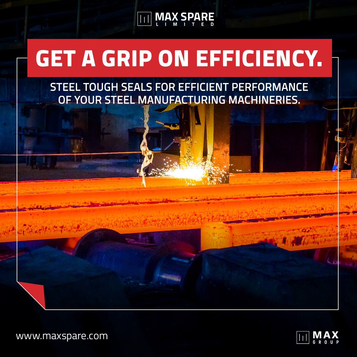 MAXSPARELIMITED's tweet photo. Our seals are up for the toughest challenge! Max Spare seals are made to withstand extreme conditions for the varying demands of the steel manufacturing industry.

#lubricant #vbelts #bestseals #sealmanufacturing #lubrication #sealthedeal https://t.co/p72M5pmXAo
