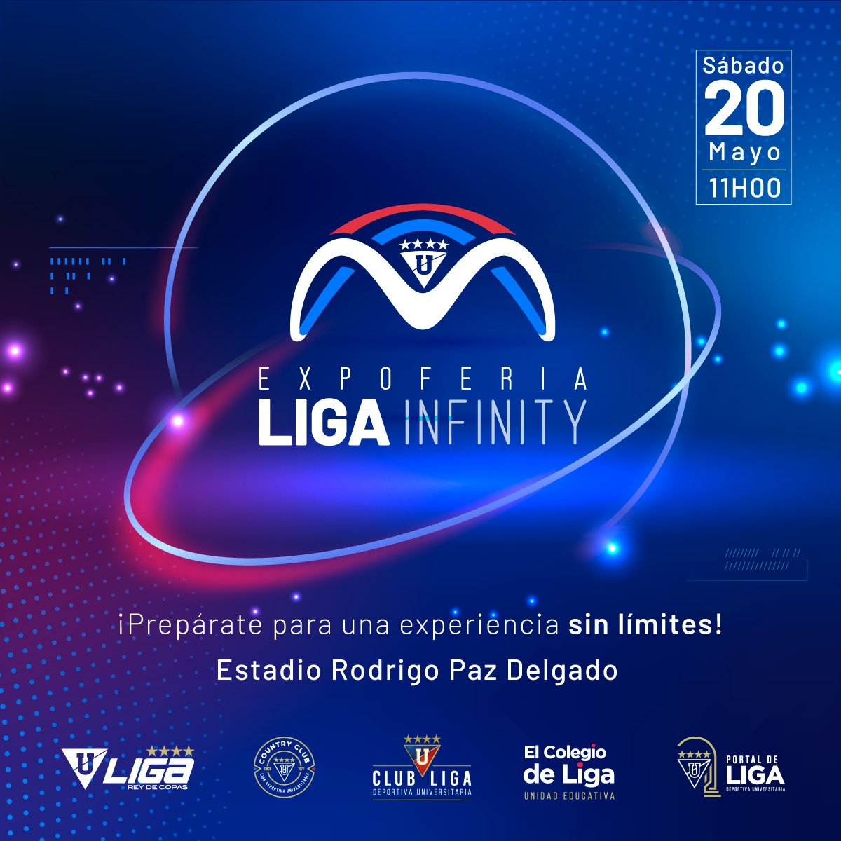Club_LDU's tweet photo. La comunidad más grande del Ecuador se dará cita este sábado para disfrutar con una sola U en el corazón. ❤️

Obtén tus entradas de forma gratuita registrándote en el siguiente link: https://t.co/LCBaLNh07u

¡Te esperamos! https://t.co/8OhjOA2SIR