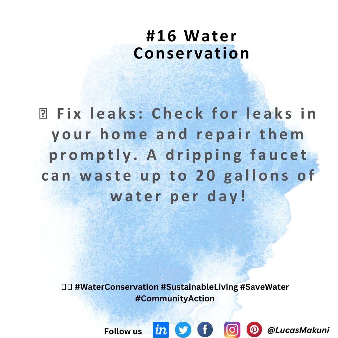 MakuniJ's tweet photo. #WaterConservation https://t.co/0HrWoiVSwu