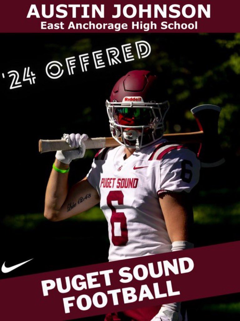 after a great call with <a href="/LOGGER_LBCOACH/">UPS Loggers Coach Jeff Schmidt</a> i’m excited to announce i got my first offer from <a href="/PSLoggers/">Puget Sound Loggers</a> #blest 🔴⚪️