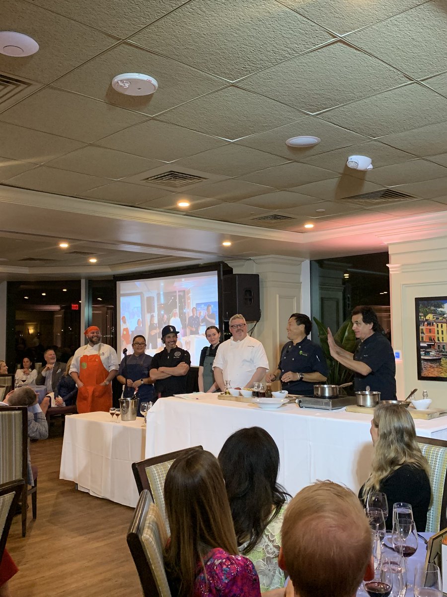 Thank you, chefs for showing up for Family Reach 💜💚 <a href="/mingtsai/">Ming Tsai</a> <a href="/jeremy_sewall/">Jeremy Sewall</a> <a href="/kenoringer/">Ken Oringer</a> <a href="/SteveDiFillippo/">Steve DiFillippo</a>