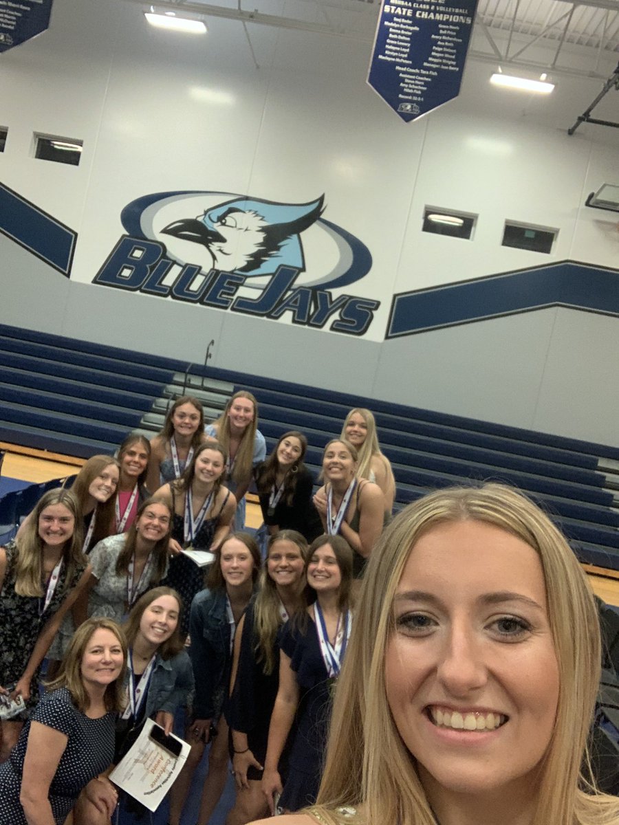 Jefferson High School Volleyball (@jhs_vball) on Twitter photo JHS STATE VB CHAMPIONSHIP Trophy in the case & STATE CHAMPIONSHIP Banner hung! THANK YOU SENIORS for leaving an unforgettable Legacy. Your high standards & expectations leave our program even better. #foreverabluejay #thatsawrap <a href="/R7Activities/">R7 Activities</a> <a href="/STLhssports/">STLhighschoolsports</a> @KJFFSPORTS <a href="/MSHSAAOrg/">MSHSAA</a> JHS STATE VB CHAMPIONSHIP Trophy in the case & STATE CHAMPIONSHIP Banner hung! THANK YOU SENIORS for leaving an unforgettable Legacy. Your high standards & expectations leave our program even better. #foreverabluejay #thatsawrap <a href="/R7Activities/">R7 Activities</a> <a href="/STLhssports/">STLhighschoolsports</a> @KJFFSPORTS <a href="/MSHSAAOrg/">MSHSAA</a>