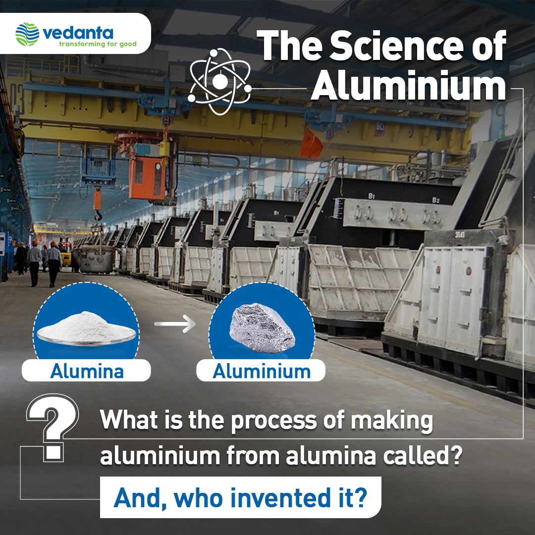 VedantaAluminum's tweet photo. #TriviaTime: Are you all set for our next question on the #ScienceOfAluminium? Here goes! What is the process of producing aluminium from alumina called, and who gets the credit for inventing it?
#vedanta #greenmetal #metalofthefuture #science #trivia #ScienceOfAluminium https://t.co/rmLQ1a0WO8