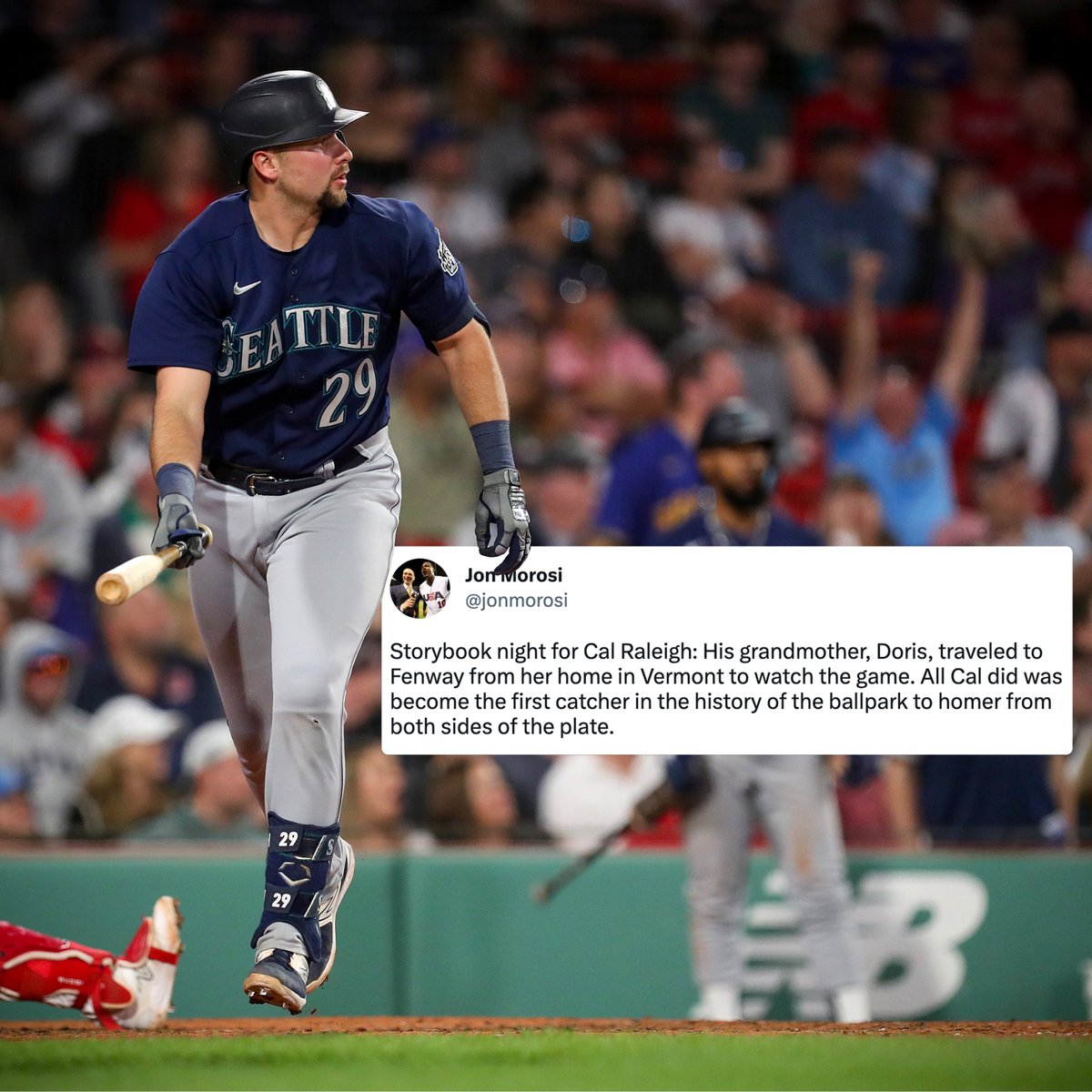 Mariners's tweet photo. Cal's gonna make us cry 🥹 https://t.co/aGkEpH1eRj