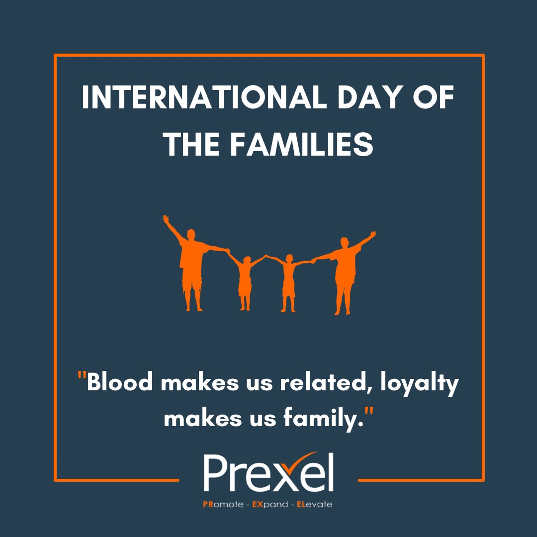 Prexel_win's tweet photo. International Day of the Families '23

#world #international #family #familylove #familyday #love #familiesday #families #relatives #blood #day  #internationalfamilyday #internationalfamilyday2023 #promote #expand #elevate #empower #collaborate #prexel #prexelite #prexelites https://t.co/UMR4P2LzgF