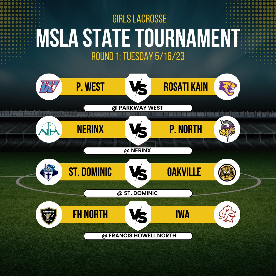 GirlsMsla's tweet photo. 2023 State Tournament: Round 1 https://t.co/U3n4KoWGYc