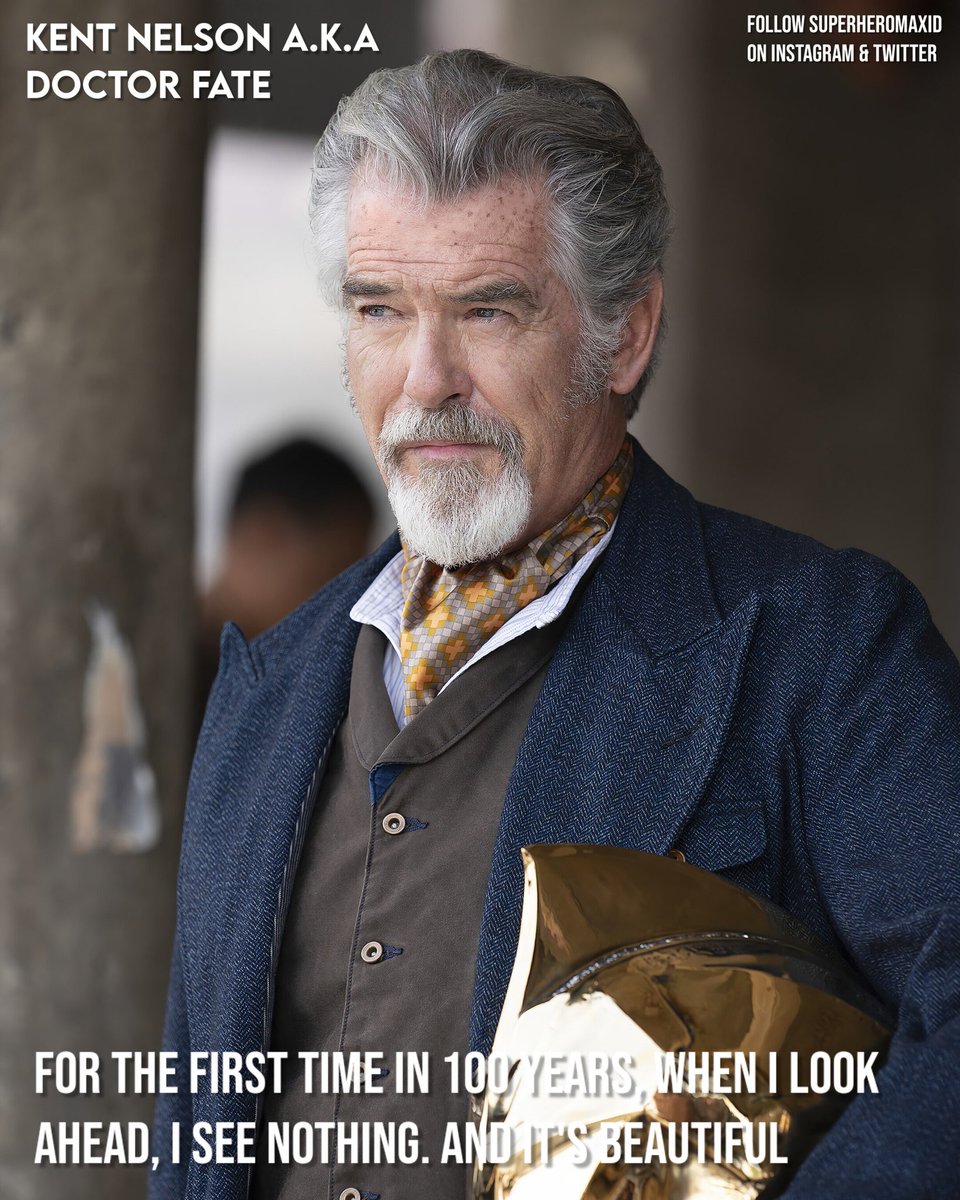Happy 70th Birthday to Pierce Brosnan

#DoctorFate
#JusticeSociety