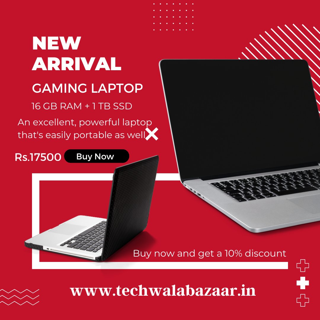 If you are thinking to buy to best laptop with affordable price and one year warranty so must visit to techwalabazaar.in and take a trail now.💯🔥
#LaptopSale #LaptopDeals #LaptopDiscounts #TechSale #ElectronicsSale #TechDeals
#GamingLaptopSale #tranding