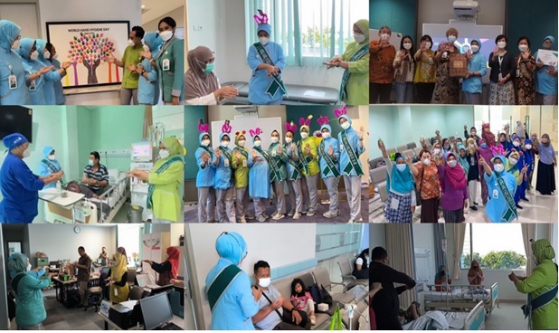 #HandHygiene #CleanYourHands via: Ns.Lindawati,S.Kep - Menjaga kebersihan tangan bukanlah hal yang sulit, namun menjadikannya sebagai budaya merupakan tantangan bagi setiap individu terutama tenaga kesehatan guna memutuskan mata rantai /@WHO