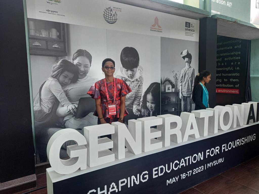 Looking forward to the #GenerationAI Conference by @UNESCOMGIEP in Mysuru. Shaping Education for Flourishing.
