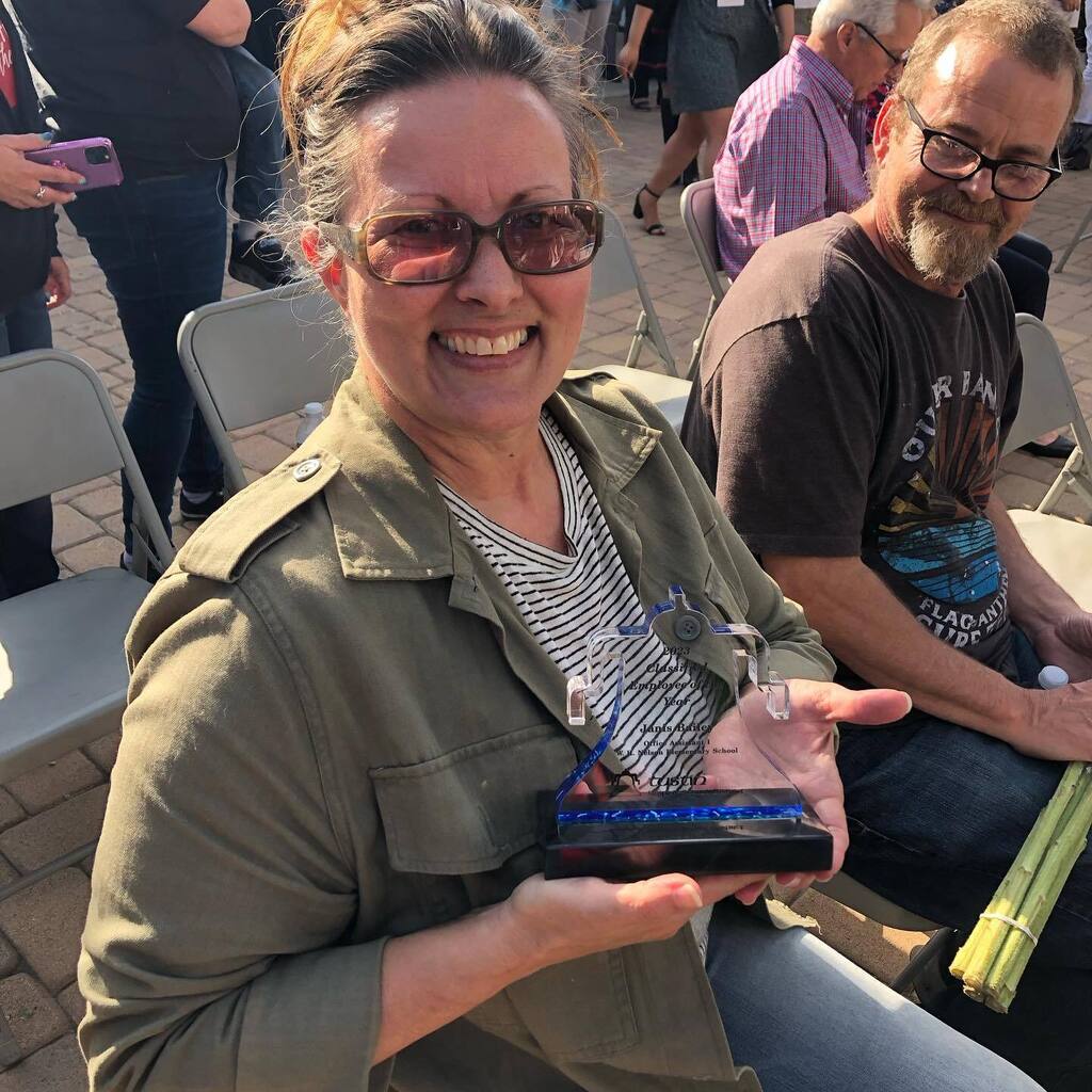 Had so much fun honoring our Classified Employee of the Year, Janis Bailey! Congratulations, Janis! #wearenelson #classifiedemployeeoftheyear instagr.am/p/CsSfimhLdGh/