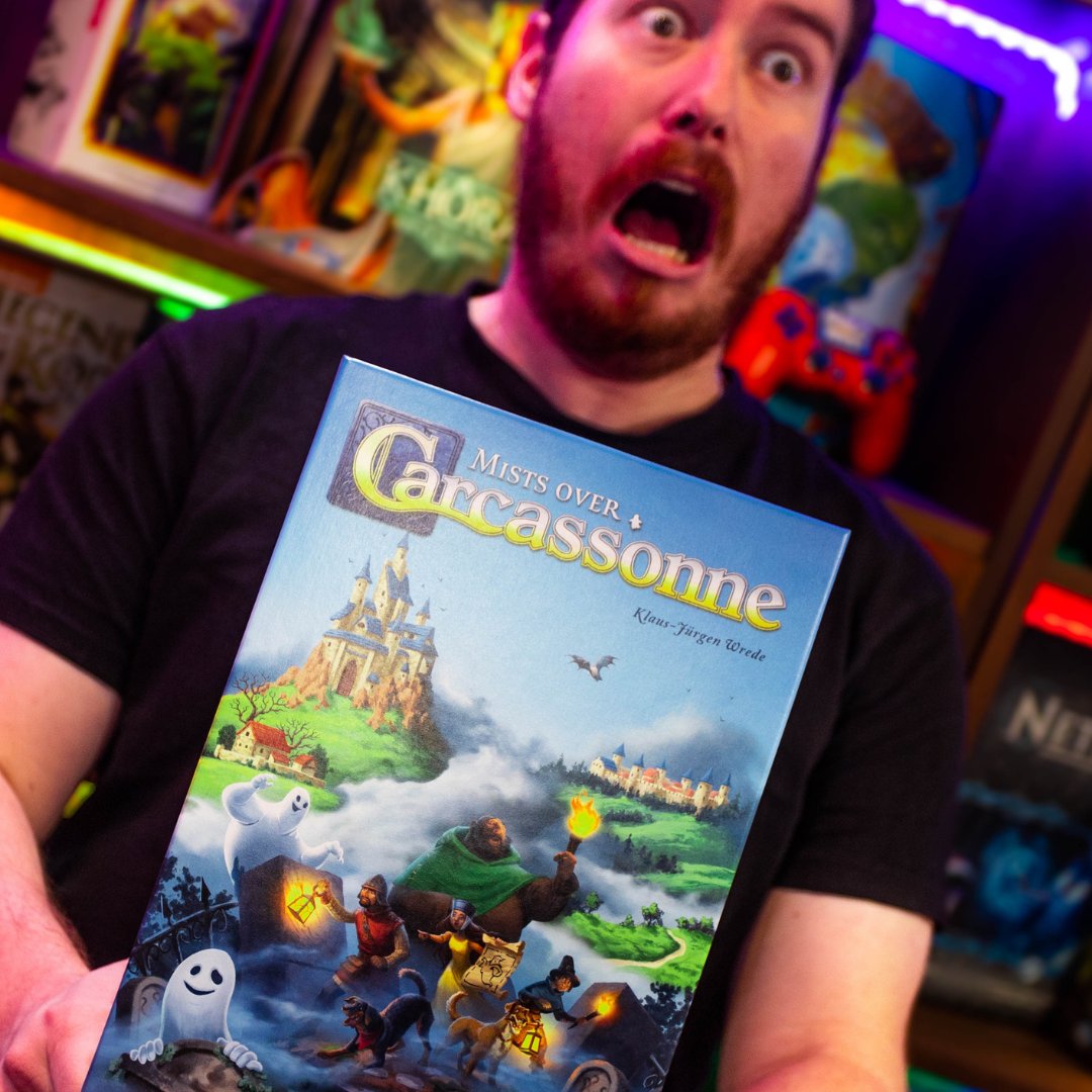 WestNerds's tweet photo. Mists Over Carcassonne is a refreshing palate cleanser! Great for those who are interested in giving cooperative Carcassonne a spin. - Lachlan
#boardgames #boardgame #boardgamestream https://t.co/WiCYHG7Us0