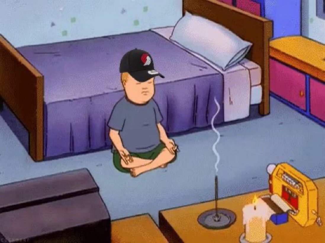 trailblazers's tweet image. big day tomorrow 🧘‍♂️

#RipCity