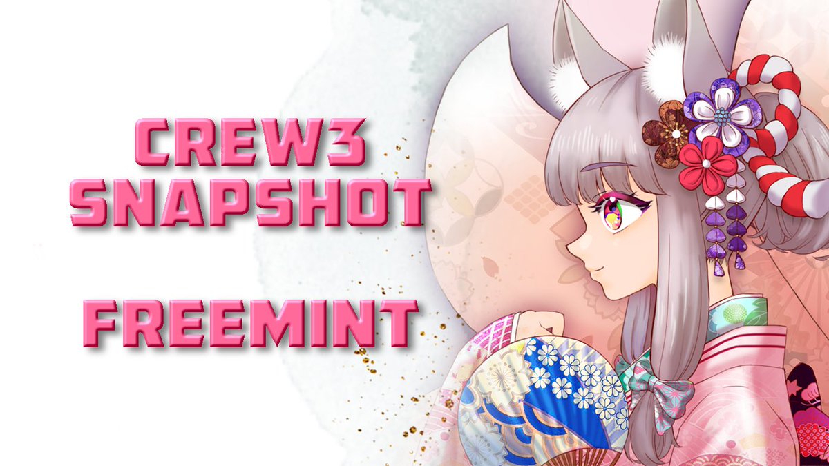 CREW3 will conduct a snapshot on May 21st to select the winners of FREEMINT. 
(FREEMINT is based on roles)

Zealy(exCrew3):
zealy.io/c/foxfairyproj…

🦊The way to obtain FREEMINT through Zealy:

1⃣The top 200 believers of CREW3 can qualify for FREEMINTs

2⃣We will randomly select