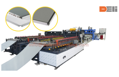Deli_Machinery's tweet photo. DELI - GIGA Honeycomb Ceiling Panel Production Line 
Easy and quick operation, Proceed for thin aluminum material, High accuracy of finished products #ceiling #honeycombceiling #ceilingpanel #ceilingtile #wallpanel #rollformingmachine #rollforming #ceilingdesign #ceilingmachine https://t.co/Al3c5Lo3oO