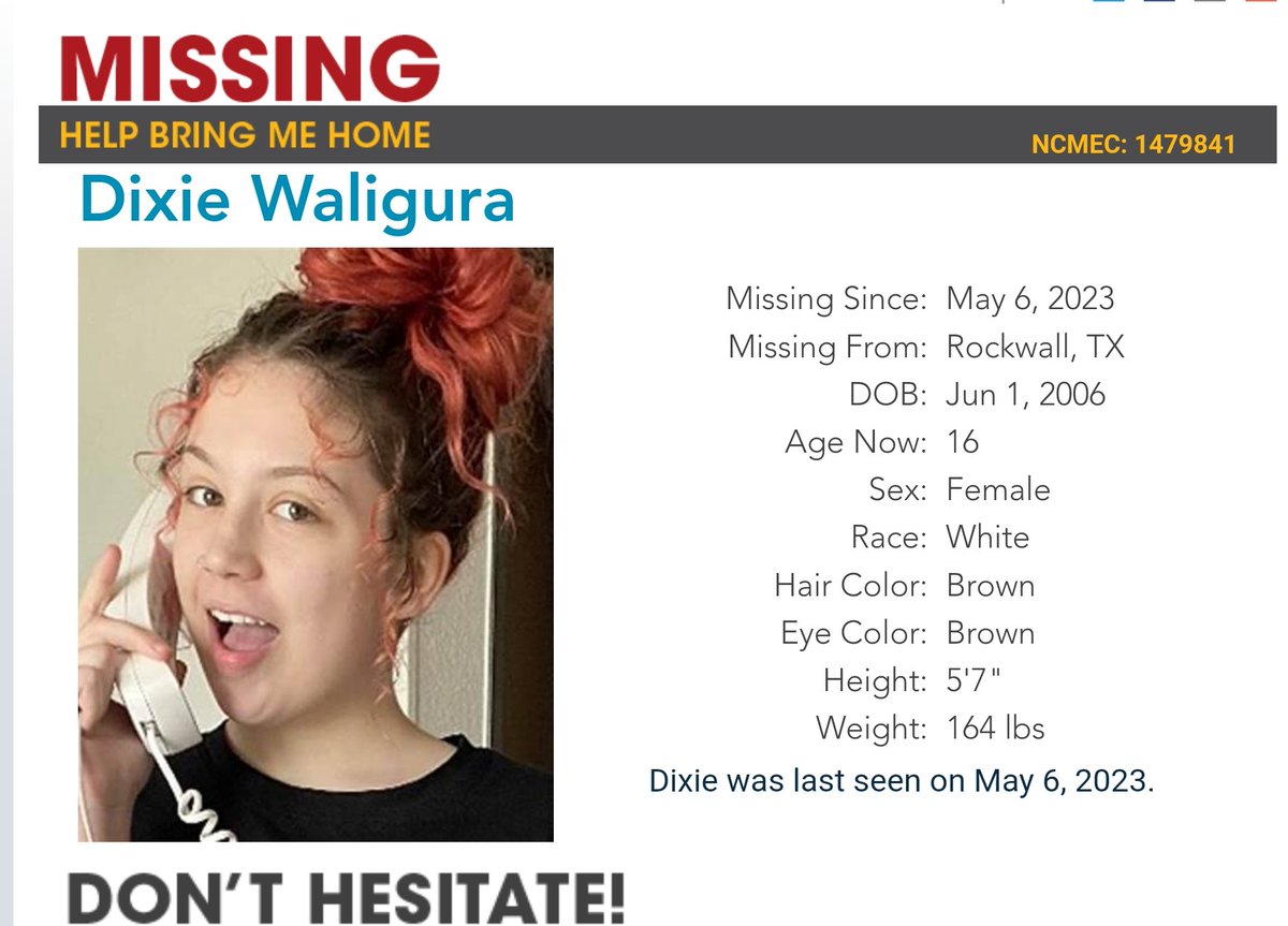 #Missing #missingchild #MissingPerson  #missingkid #missingteen #saveourchildren #savethechildren #protectthechildren #ProtectTheKids #ProtectTheChildren #Texas #rockwalltx