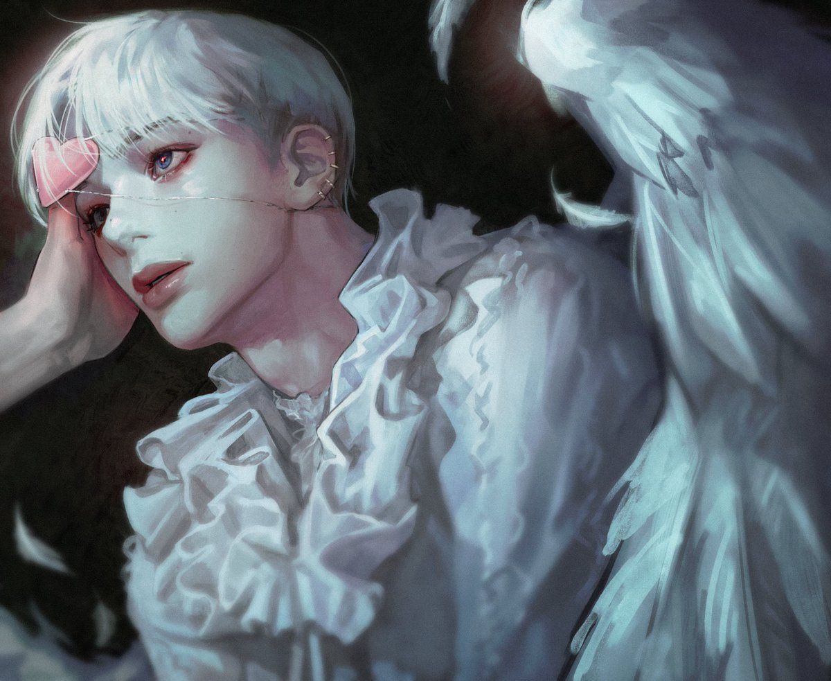 휴삐옹 (@ppongppiyong_2) on Twitter photo 😈 
# TXTfanart 😈 
# TXTfanart