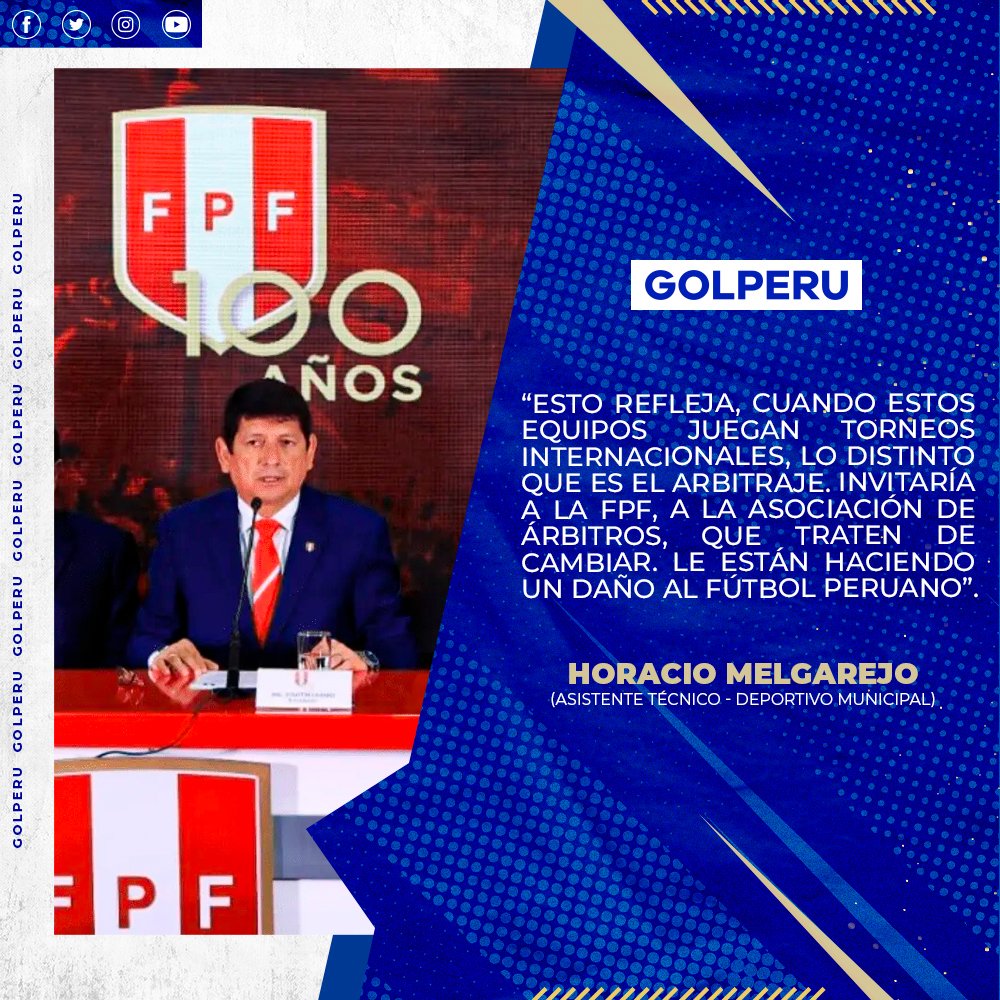GOLPERU tweet media