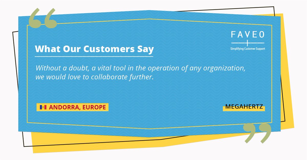 faveohelpdesk's tweet photo. 📢 Calling all businesses looking to revolutionize their customer support! Take a look at how MegaHertz, a leading tech company, has experience with Faveo Helpdesk.
👉 Visit: https://t.co/cxAi2SdOIJ to read this detailed Customer Case Study.
#CustomerSuccess #Faveo #cx https://t.co/M2g7XSz5xL
