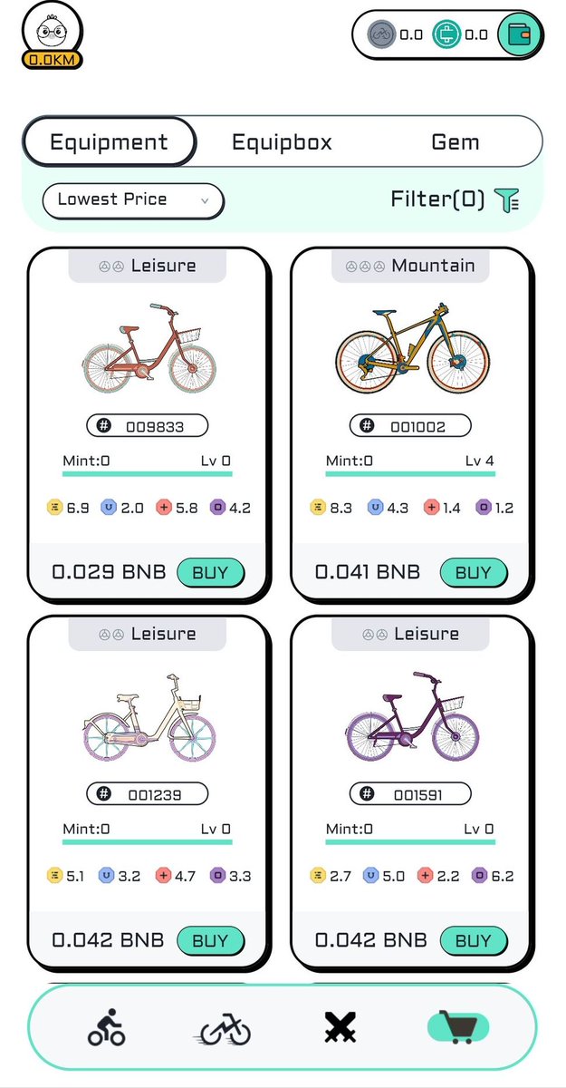 OttySTEPNer1's tweet image. こんなSTEPN丸パクリのアプリに信念があるわけがないので、STEPNが自転車に対応してほしいなぁ。

#Cycgo