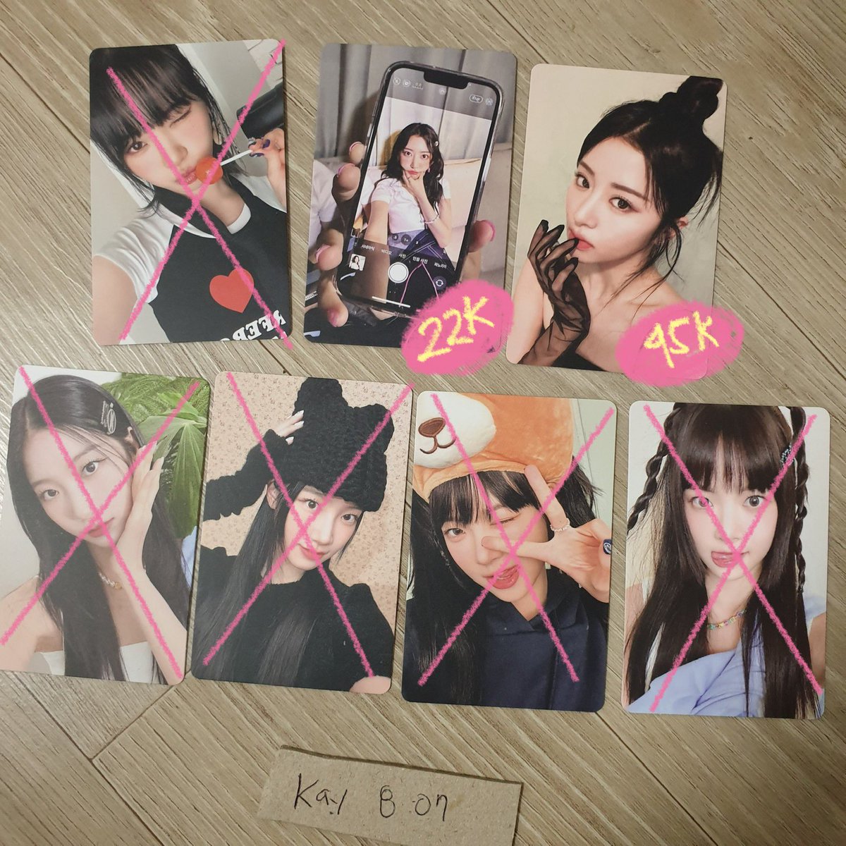 help rt pls ! wts want to sell pc le sserafim

⊹ sakura weverse 22k
⊹ yunjin weverse 45k

( udah otw wh kr ) exc ems tax
🏩 go dom jakbar palembang

tolong beli dong😔👆🏻abis kena hnr T—T

t. wts lfb weverse le sserafim yunjin sakura chaewon eunchae kazuha unforgiven