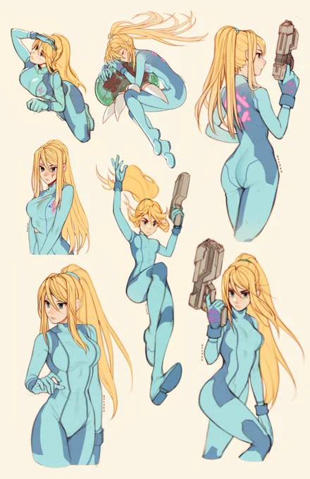 I think it might have been my drawings of Samus? 
