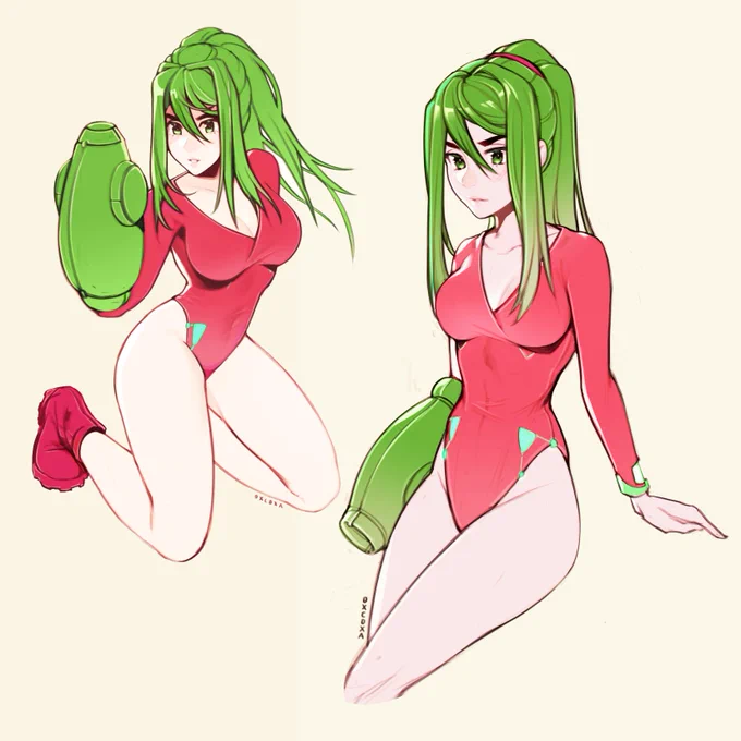 I think it might have been my drawings of Samus? 