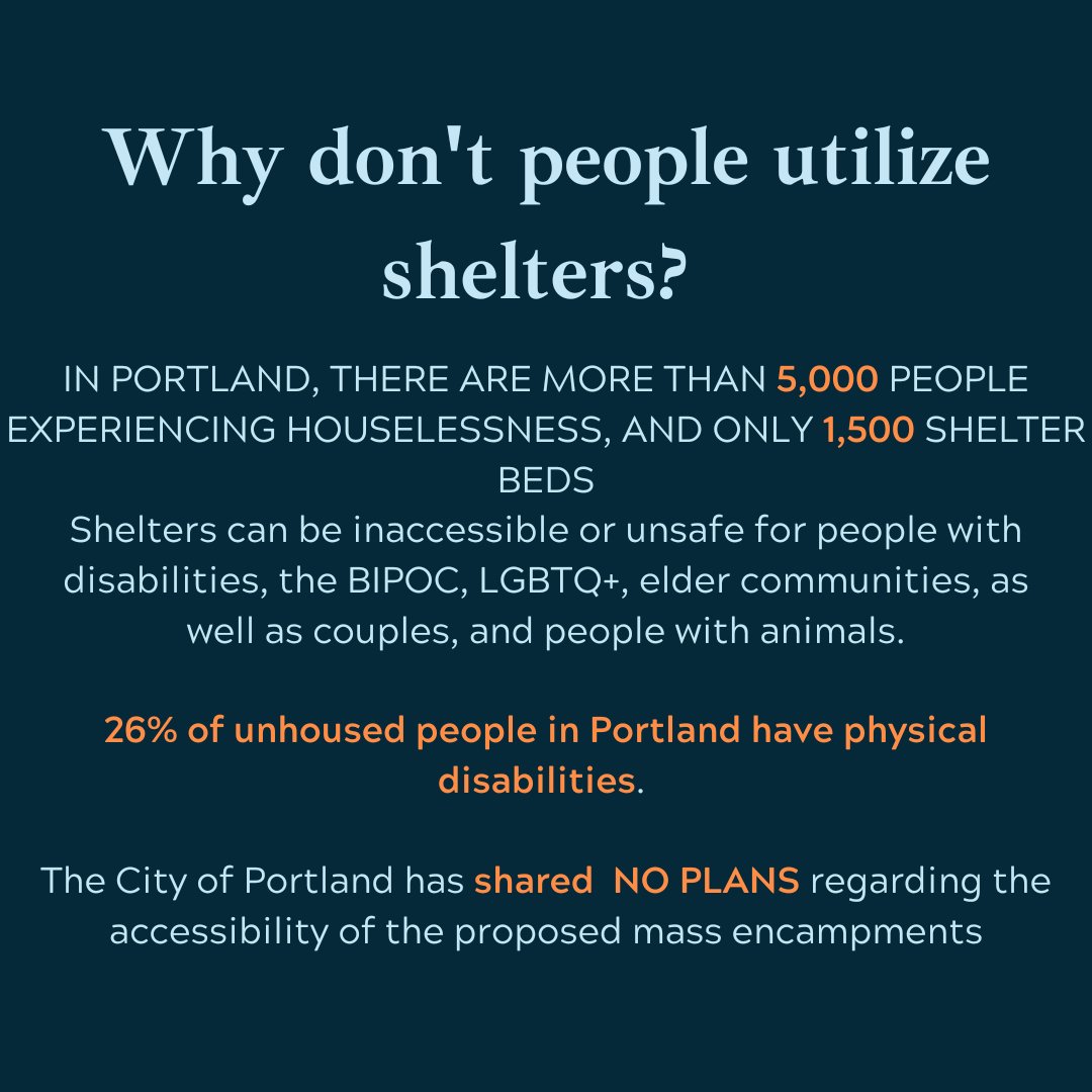 h4apdx's tweet photo. The Portland Mercury found that most shelters in PDX are inaccessible to people with physical disabilities. 

#H4A #hygiene4all #disabilityjustice #housingjustice https://t.co/mHUIsQOQcE