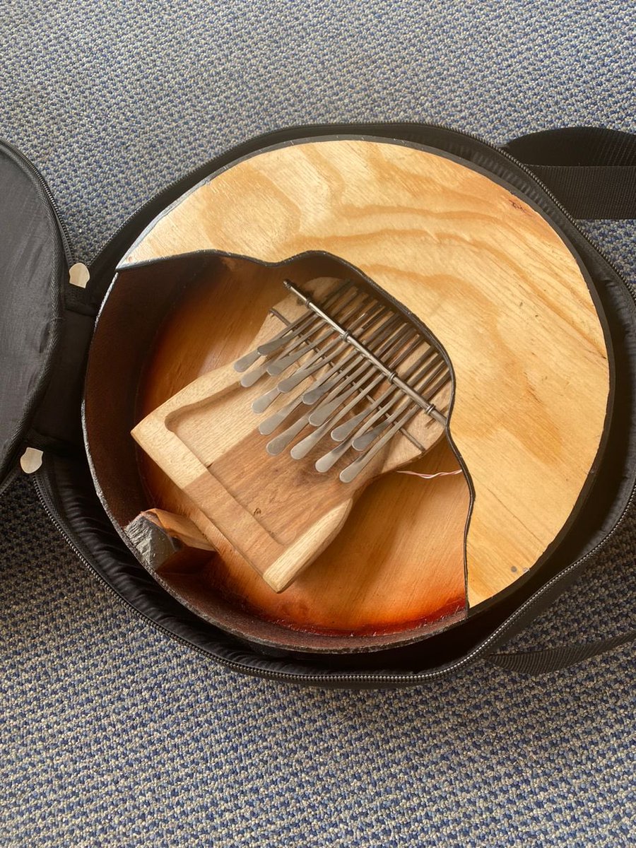 FinLitBae's tweet photo. Spent this past year celebrating+gifting myself with experiences &amp; things that I enjoy/want, super grateful to be alive. At 40 years+11months today I’m the proud owner of this instrument popularized in the US by Maraires. Invoking genes as I learn 😆 #finally40 
Plug: @HopeMasike https://t.co/byNQgWoxl0