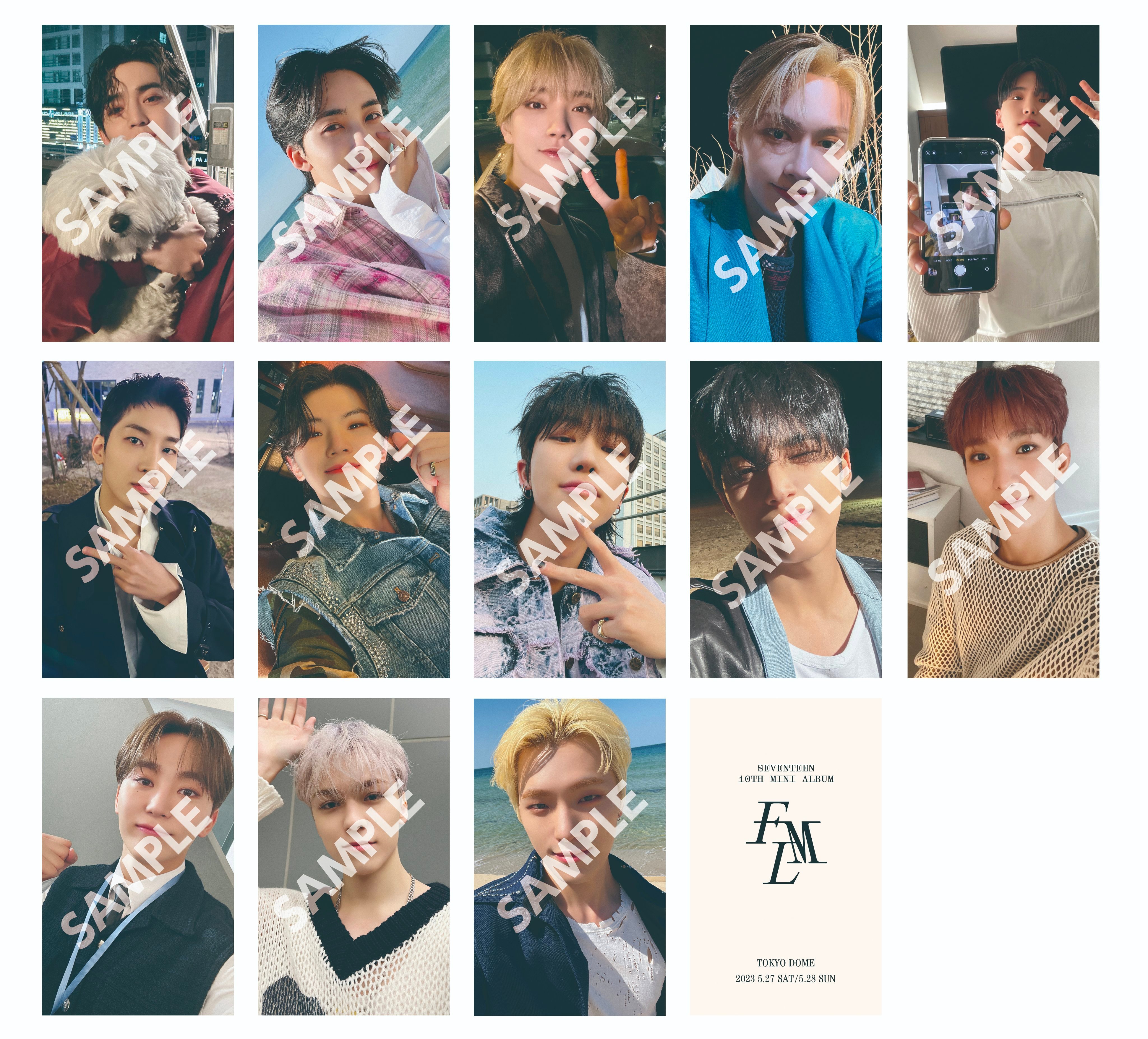 SEVENTEEN FML 会場限定 トレカ 13枚 universal 東京 CD