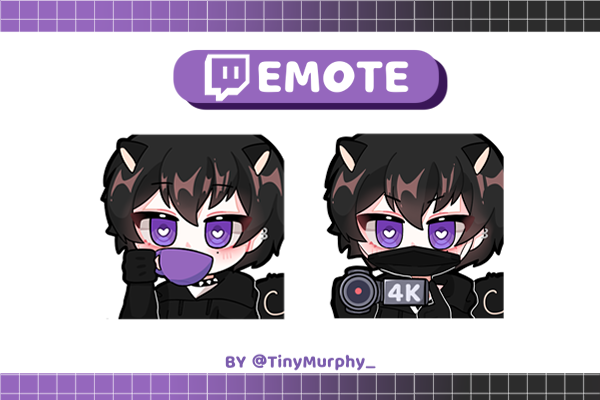 TinyMurphy_'s tweet photo. 💜Emote for @/TheStalkerSan
  Thank you for giving me the opportunity to draw your  OC ! 💗 

#emoteartist #vtuber #twitchemotes #VtubersEN #VtuberTH #commissionsopen #Commission #VtuberUprisings https://t.co/qTVAyV0BtF