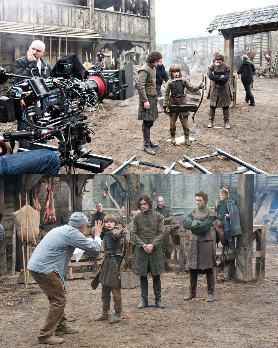 annac428's tweet image. Game Of Thrones BTS 🎬🙌

#RichardMadden #robbstark