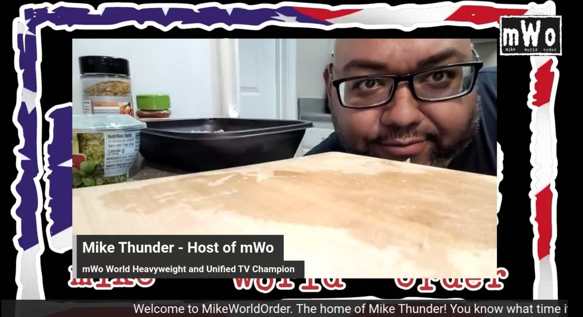mWoMikeThunder's tweet photo. Caption This...

#MikeWorldOrder
#mealprep 
＃ｍWoChefMikeThunder https://t.co/cohoouSyJS