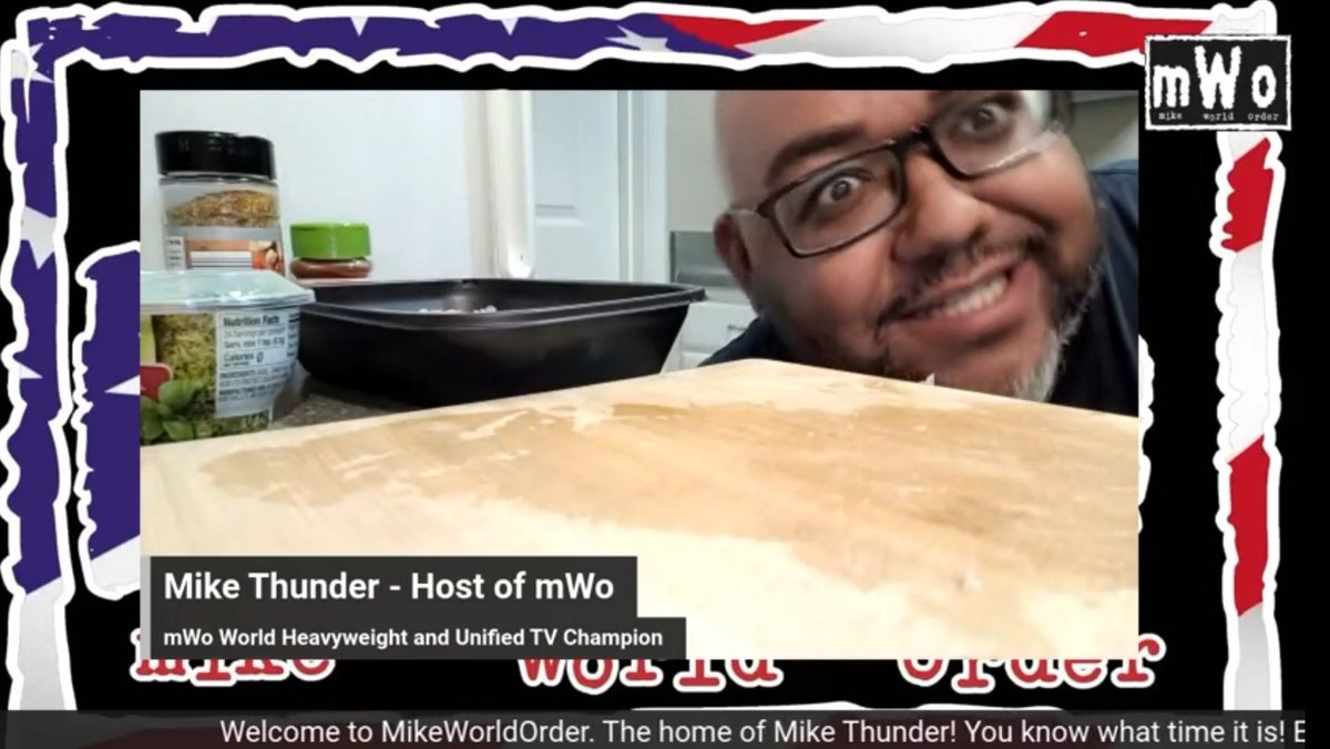 mWoMikeThunder's tweet photo. Caption This...

#MikeWorldOrder
#mealprep 
＃ｍWoChefMikeThunder https://t.co/cohoouSyJS