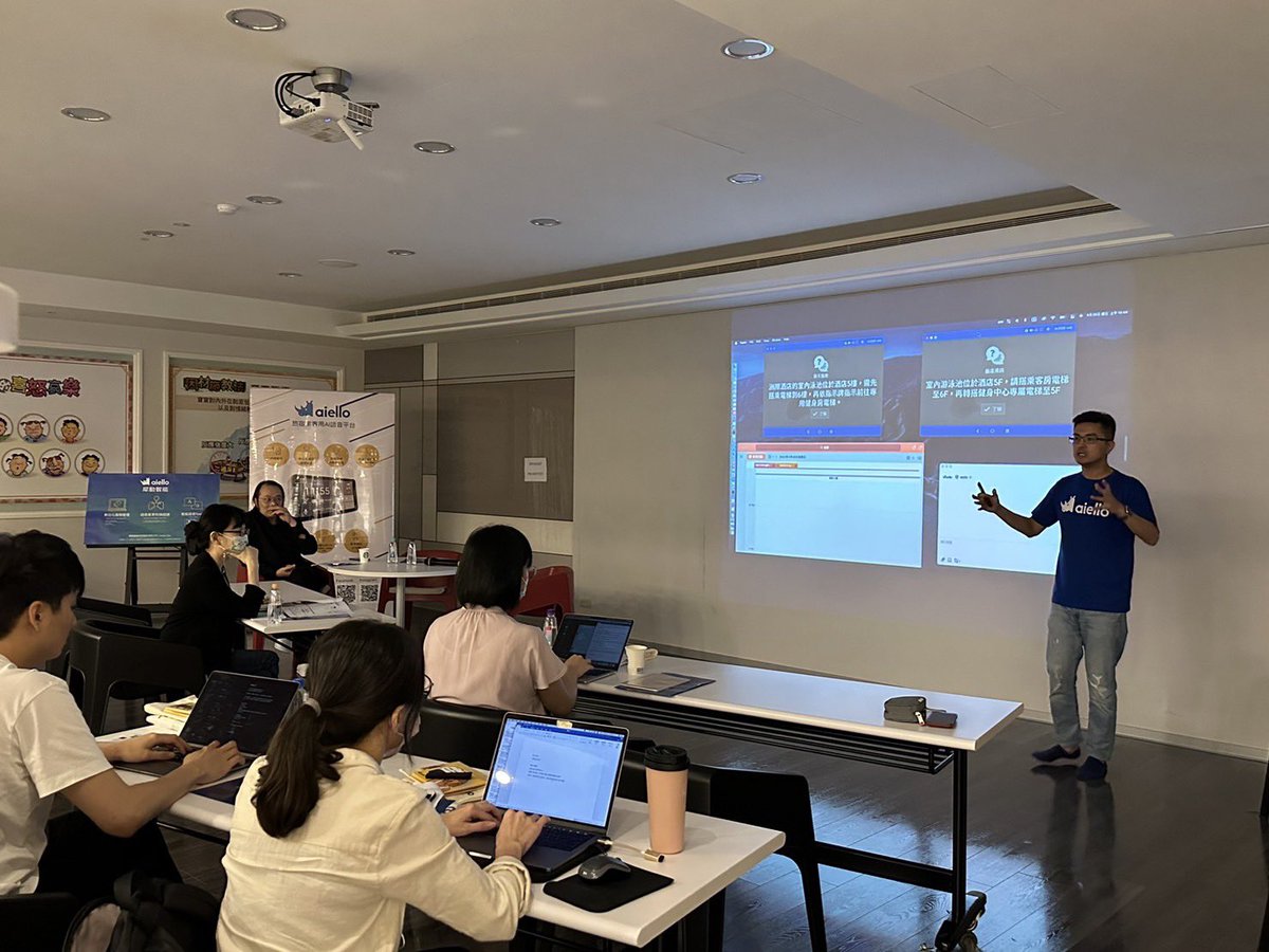 aiello_inc's tweet photo. Aielloの新製品 #Vocol リリースの記者会見が行われました📷
AIによる全自動文字起こしやサマリー機能など近未来な機能をこれからも続々ご紹介していきます✨

製品について↓
https://t.co/v0pjtuTmzv

#スタートアップ
#IT企業
#chatGPT
#チャットGPT
＃企業公式つぶやき部 
＃がんばろう企業公式 https://t.co/fqoR3iECnU