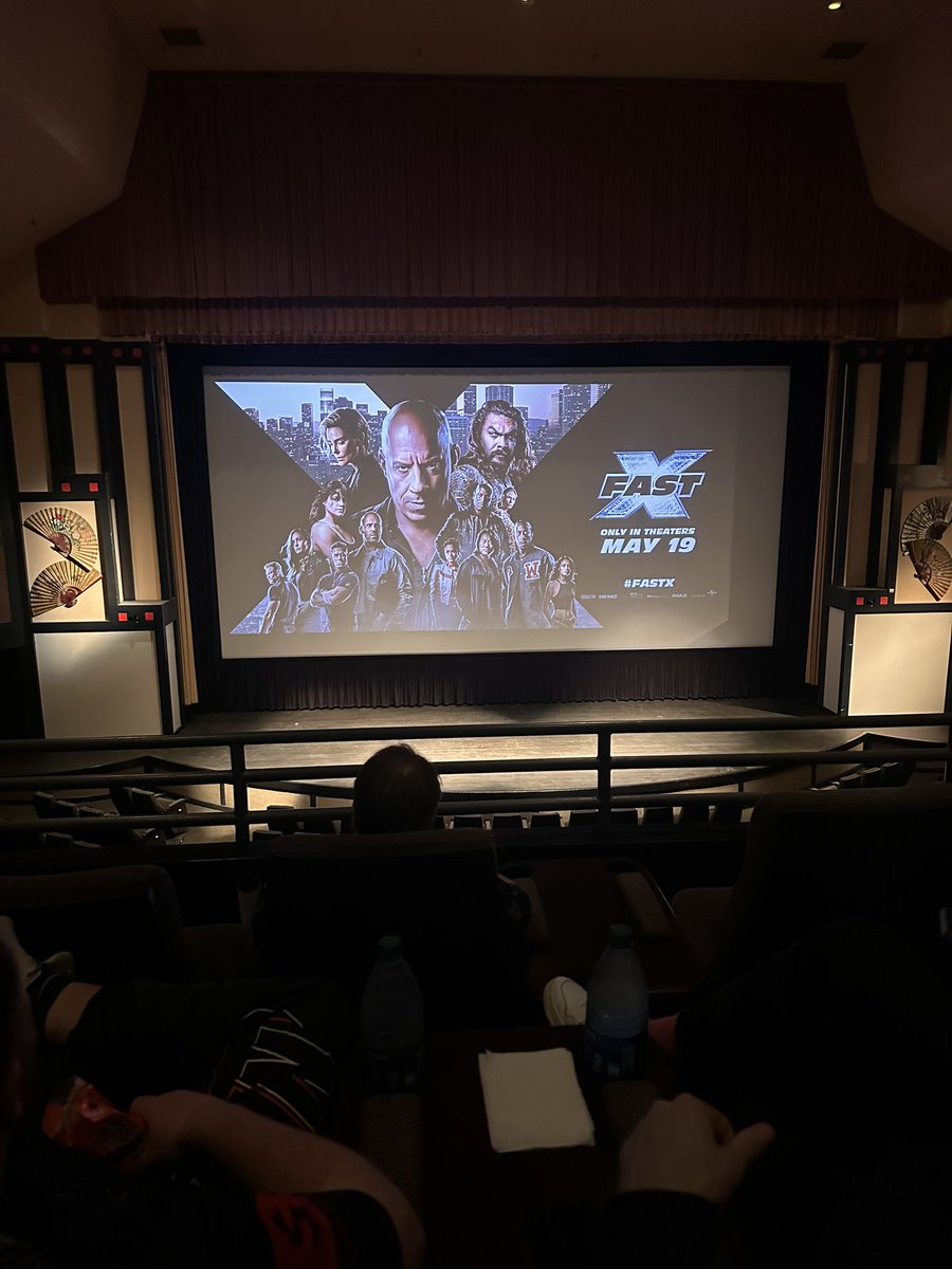 TimGettys's tweet photo. I haven't felt this way leaving the theater in a while. 

For Fast and Furious fans, this is the Infinity War. 

#FastAndFurious is BACK baby!!!!!!! https://t.co/AKL9niijov
