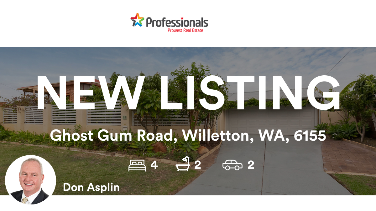 Prowest_RE's tweet image. 🛌 4 🛀 2 🚘 2
📍 Ghost Gum Road, Willetton, WA, 6155

Our agent’s latest listing on RateMyAgent

rma.reviews/5hlMb05b5SqL

...
#ratemyagent #realestate #Professionals_Prowest_Real_Estate
