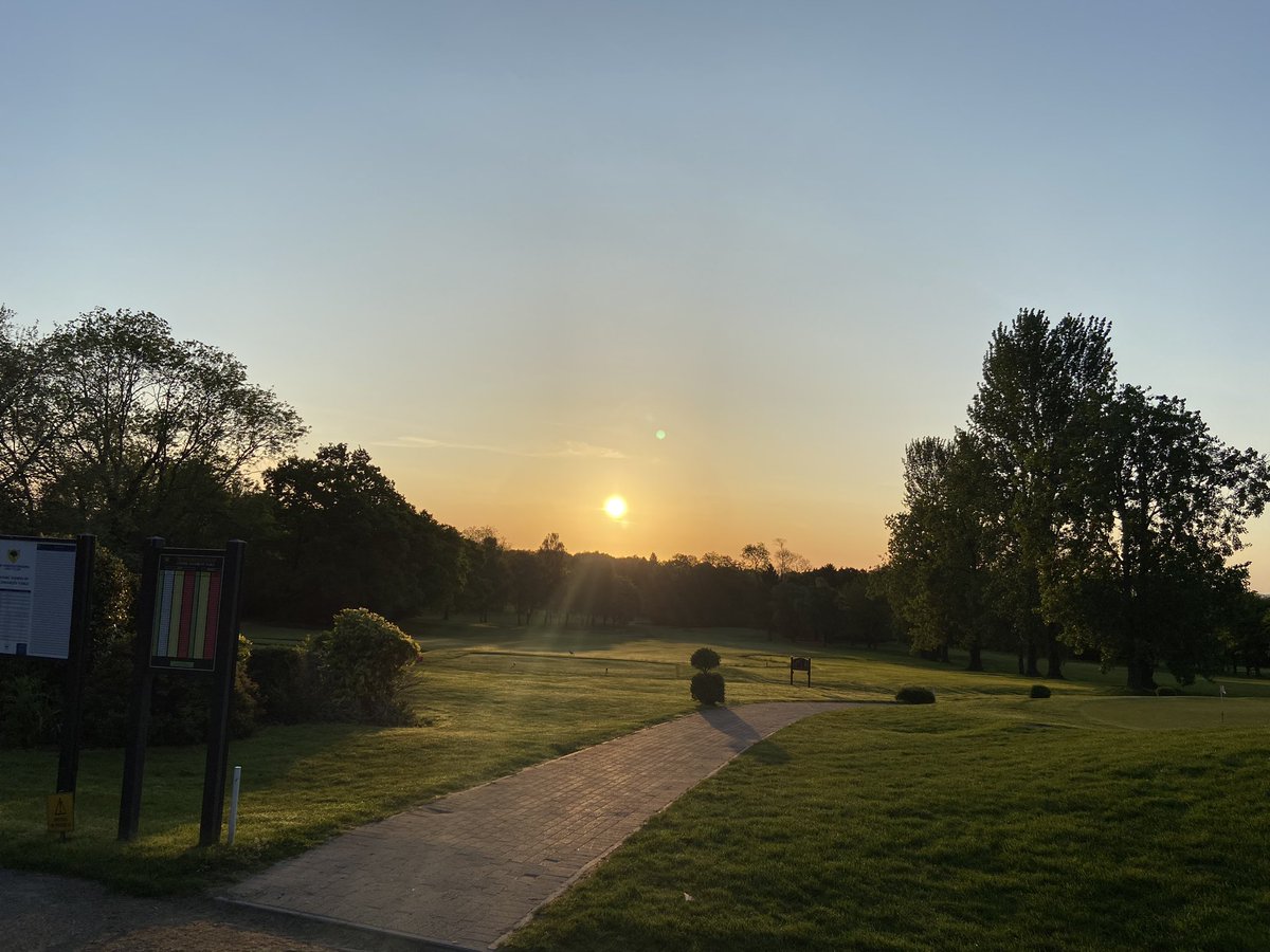 First lesson of the day………